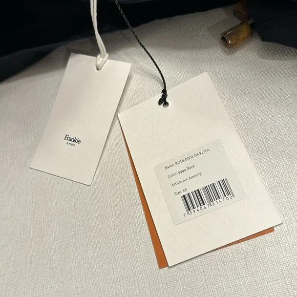 NWT Rodebjer Dakota Dress Black